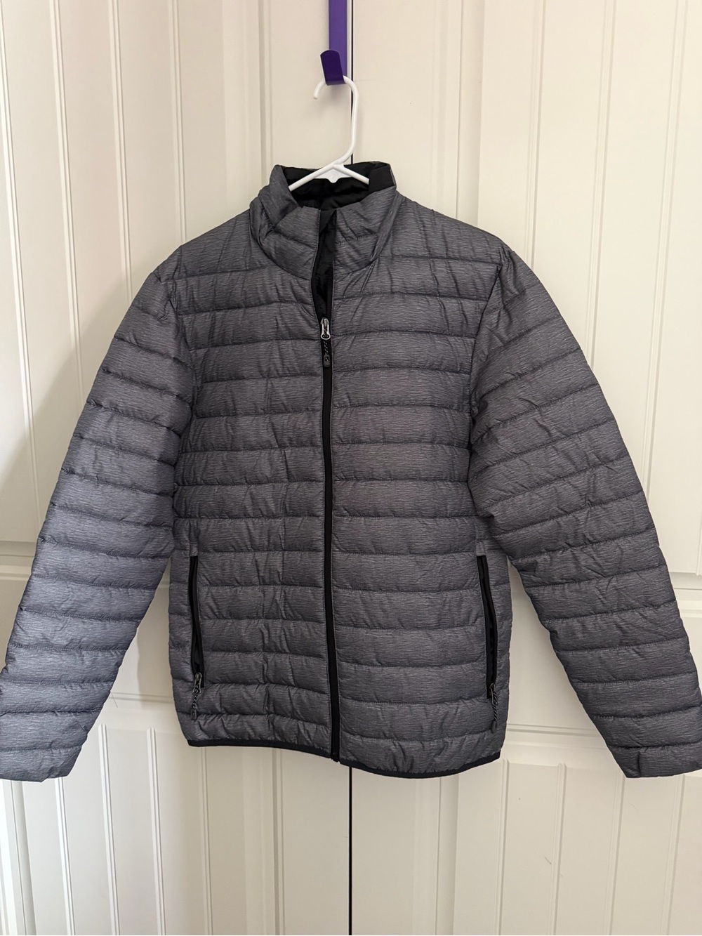 Women’s lightweight Quilted Puffer Jacket - Gray